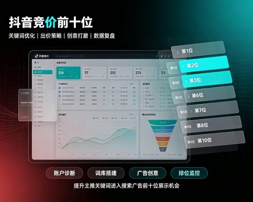 龙口抖音搜索竞价